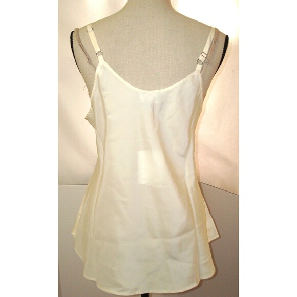 NWT New Ryllace 16 Silk Blouse Cami Ivory Off White Cream Tank Camisole Top Plus - Picture 9 of 12